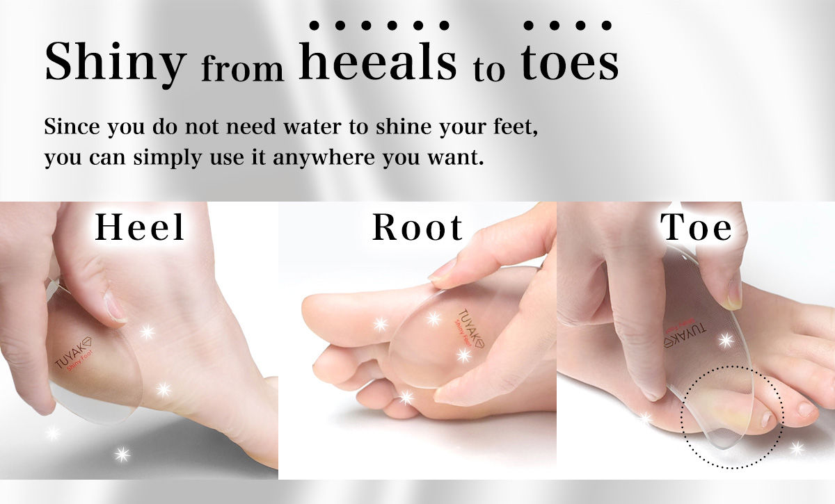 Shiny from heeals to toes